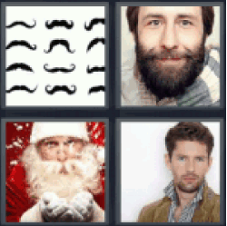 4-pics-1-word-beard