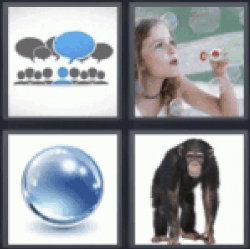 4 Pics 1 Word Thought bubbles