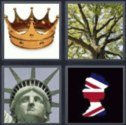 4 pics 1 word gold crown queen