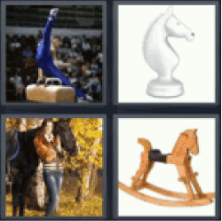 4-pics-1-word-horse