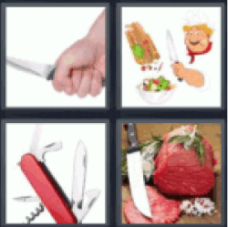 4-pics-1-word-knife