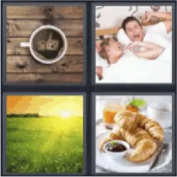 4 pics 1 word cup of coffee