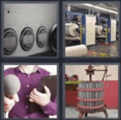 4 Pics 1 Word Stereo buttons