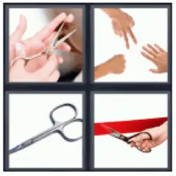4 Pics 1 Word Scissors