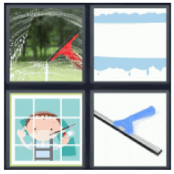 4 Pics 1 Word Squeegee