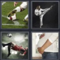 4 pics 1 word soccer player