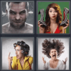 4 pics 1 word man with ears steaming