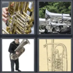 4 Pics 1 Word wind instruments