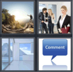 4 Pics 1 Word comment