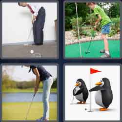 4 pics 1 word 5 letters target golf