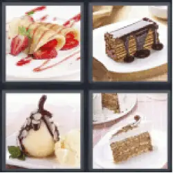 4-pics-1-word-dessert