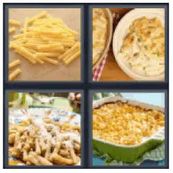 4-pics-1-word-macaroni