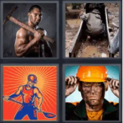 4-pics-1-word-miner