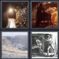 4-pics-1-word-mining