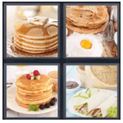 4-pics-1-word-pancakes