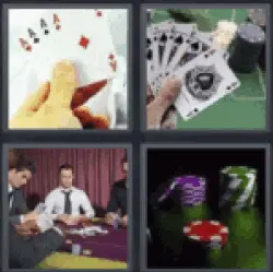 4 Pics 1 Word Four aces
