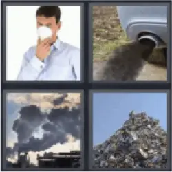 4-pics-1-word-pollute