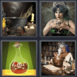 4-pics-1-word-potion