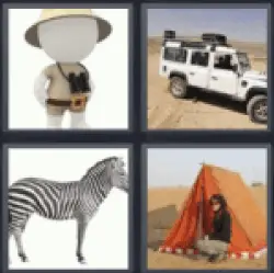 4 Pics 1 Word Safari