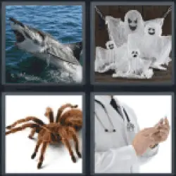 4 Pics 1 Word Scary