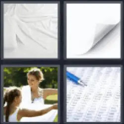 4 Pics 1 Word Sheet
