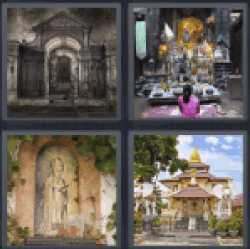 4 Pics 1 Word Shrine