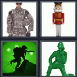 4-pics-1-word-soldier