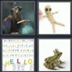 4 pics 1 word witch