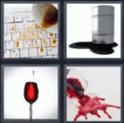 4 Pics 1 Word Spill