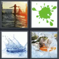 4 Pics 1 Word Splash