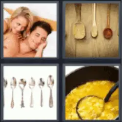 4 Pics 1 Word Spoon