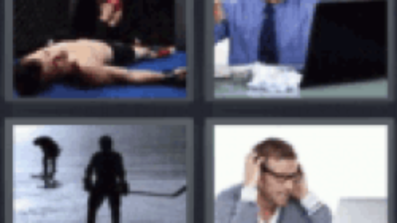 4 Pics 1 Word Boxing Match Man On Floor All Answers