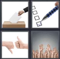 4 Pics 1 Word Voting