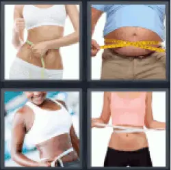 4-pics-1-word-waist
