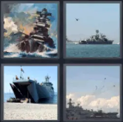 4-pics-1-word-warship