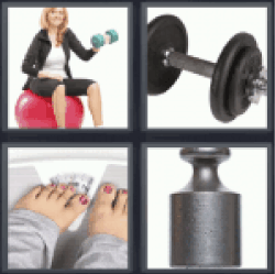 4 Pics 1 Word Weight