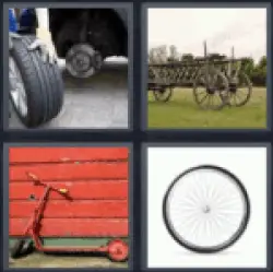 4 Pics 1 Word Wheel