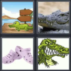 4-pics-1-word-croc