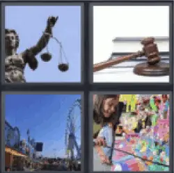 4 pics 1 word scale of justice