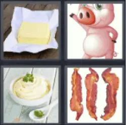 4 Pics 1 Word butter