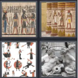 4 pics 1 word egyptian papyri