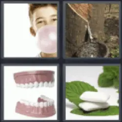 4 Pics 1 Word dentures