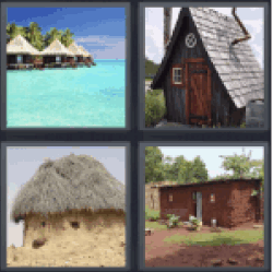 4 Pics 1 Word shack