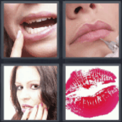 4-pics-1-word-lip