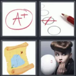 4 pics 1 word a+ map