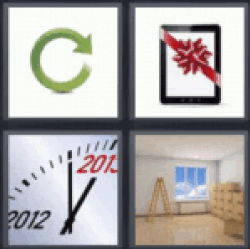 4 pics 1 word refresh button