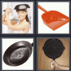 4 Pics 1 Word skillet