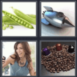 4 Pics 1 Word green peas