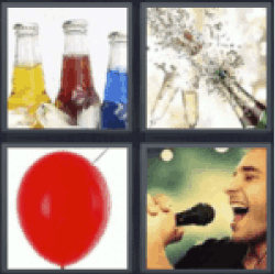 4 Pics 1 Word Soda pop