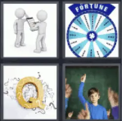 4 Pics 1 Word fortune wheel